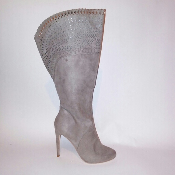 Berllina Taupe Boots - Picture 8 of 8
